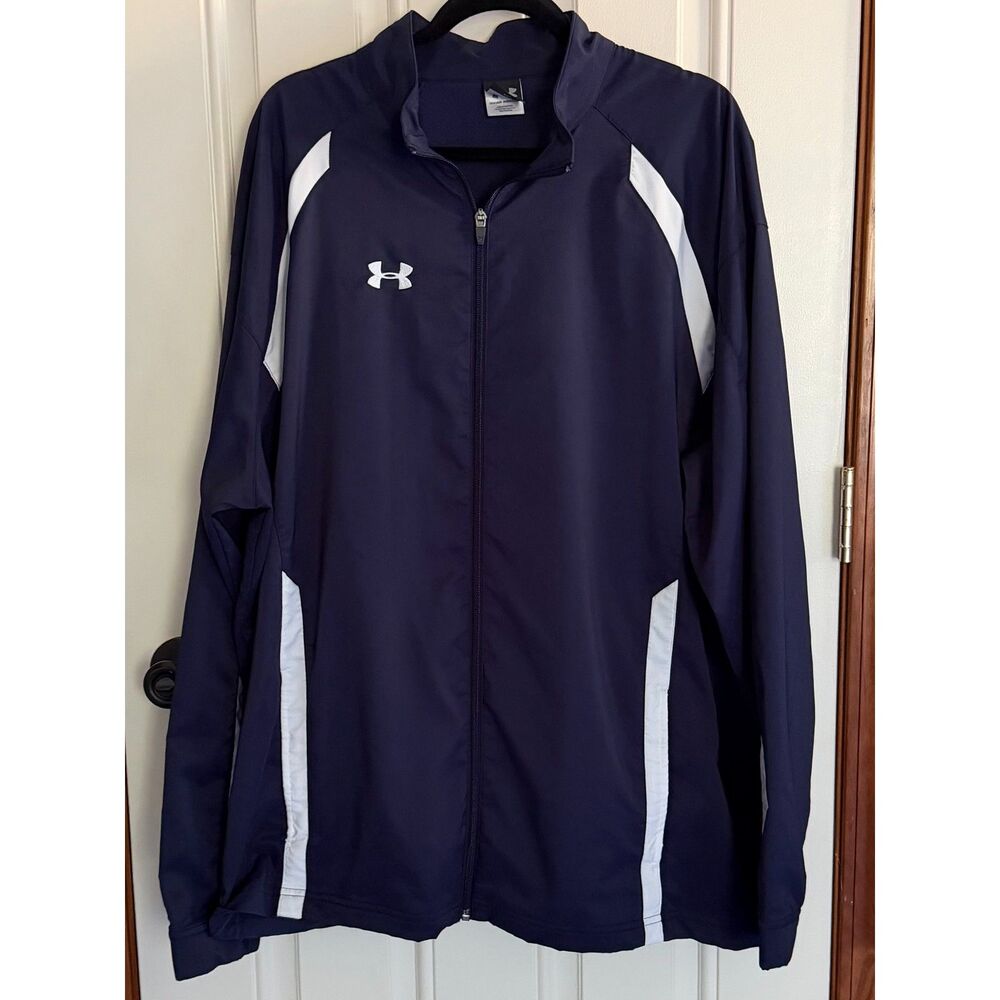 Under Armour Men's Navy Track Jacket size XXL
